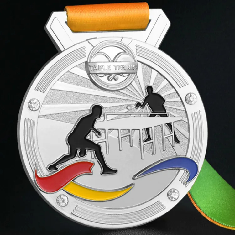 custom metal table tennis medals​ 7-1