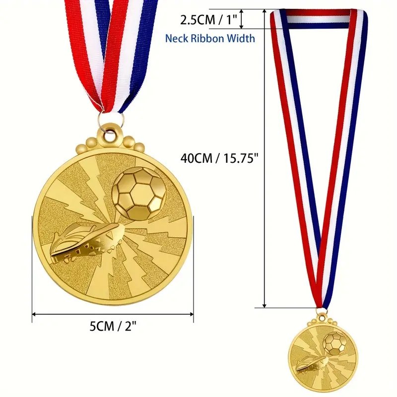 custom soccer medals​ 36-1
