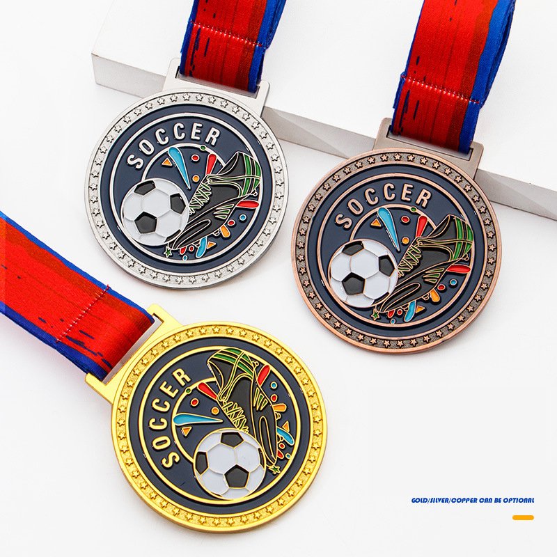 custom soccer medals​ 39-1