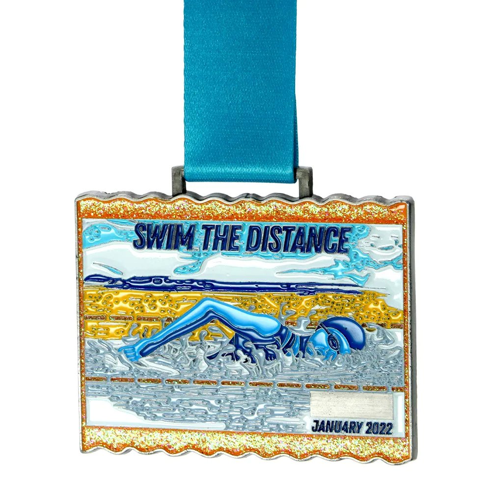 custom swimming medals​ supplier 14-2