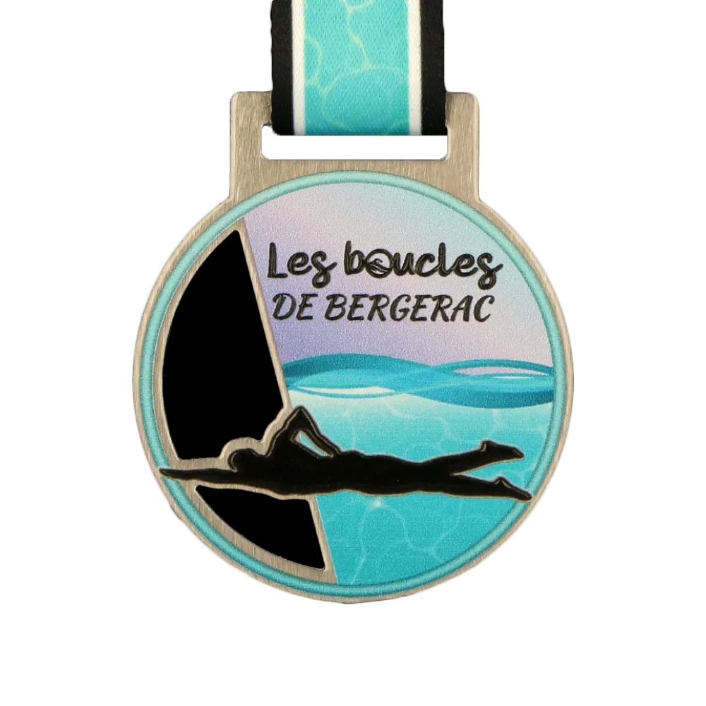 custom swimming medals​ supplier 14-3