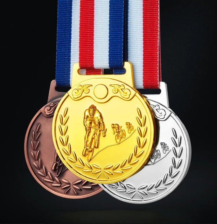 cycling gold medal​ custom 14-2