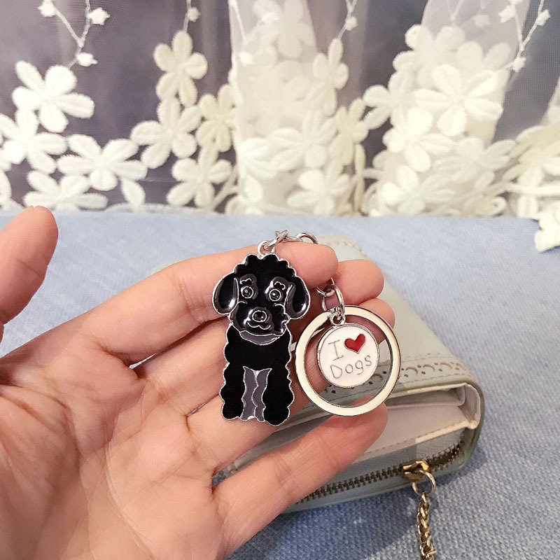 dog memorial keychain 94-2