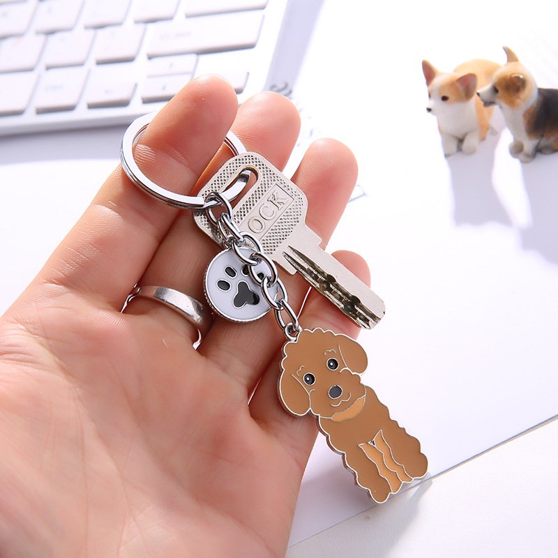 dog memorial keychain 94-3