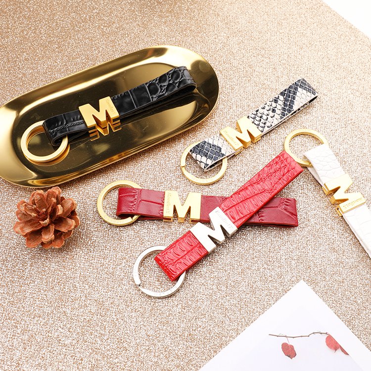 engraved leather keychain​ 99-3
