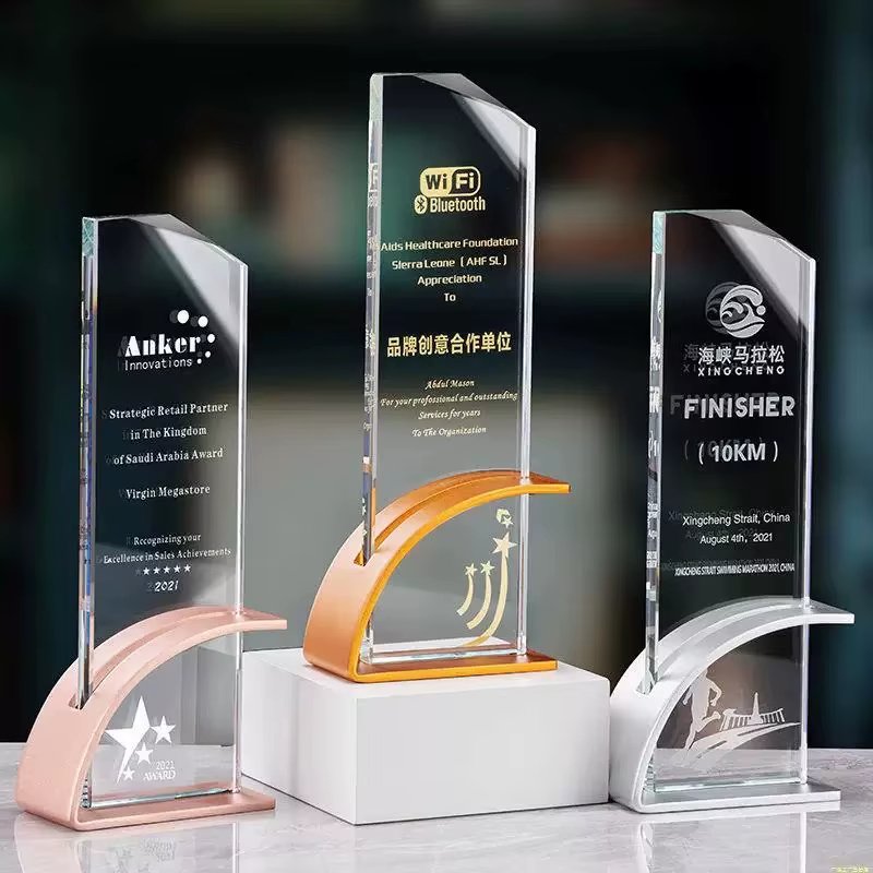 glass awards trophies​-04