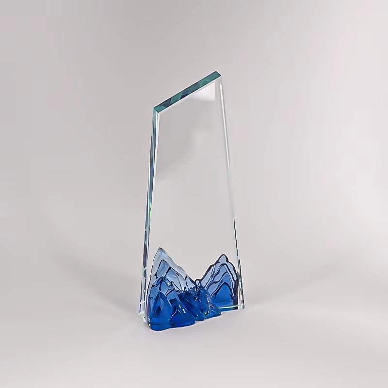 glass trophy cup​-05