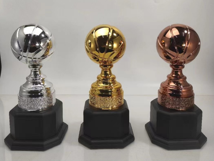 gold basketball trophy 9-2