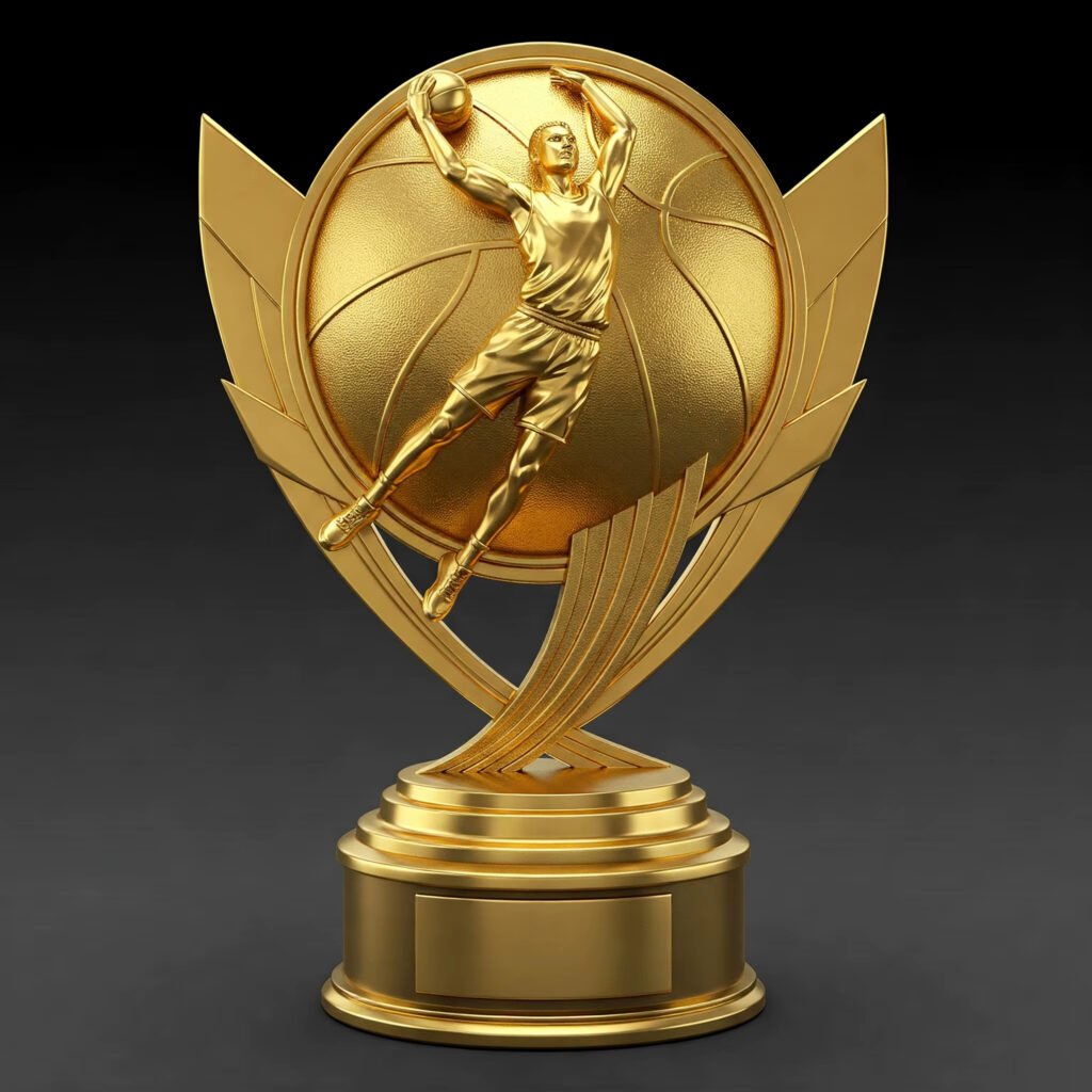 golden soccer trophy​ Suppliers-05