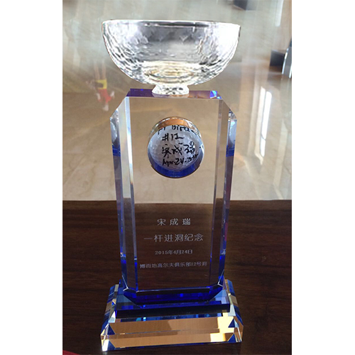golf ball trophy​ bespoke128