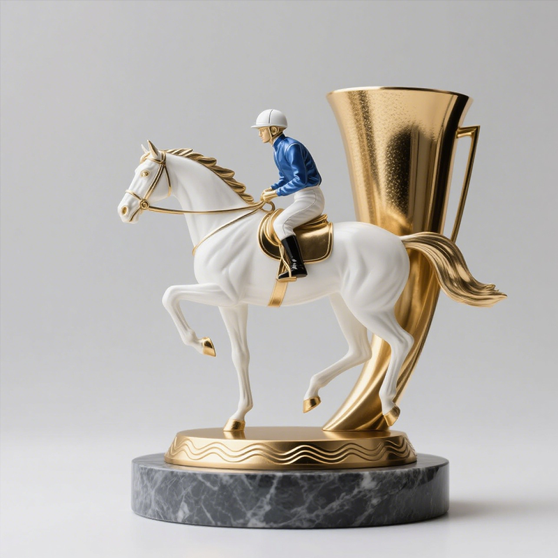 horse trophy cup4