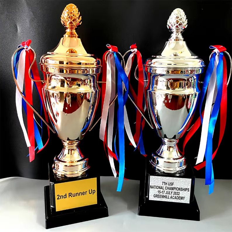 large football trophies 15-5