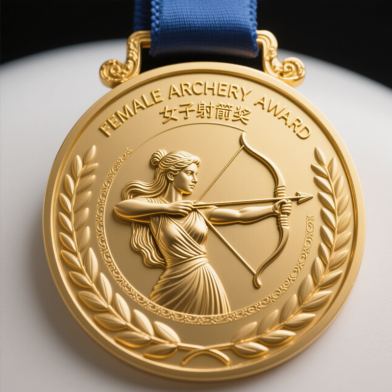 metal archery medal2