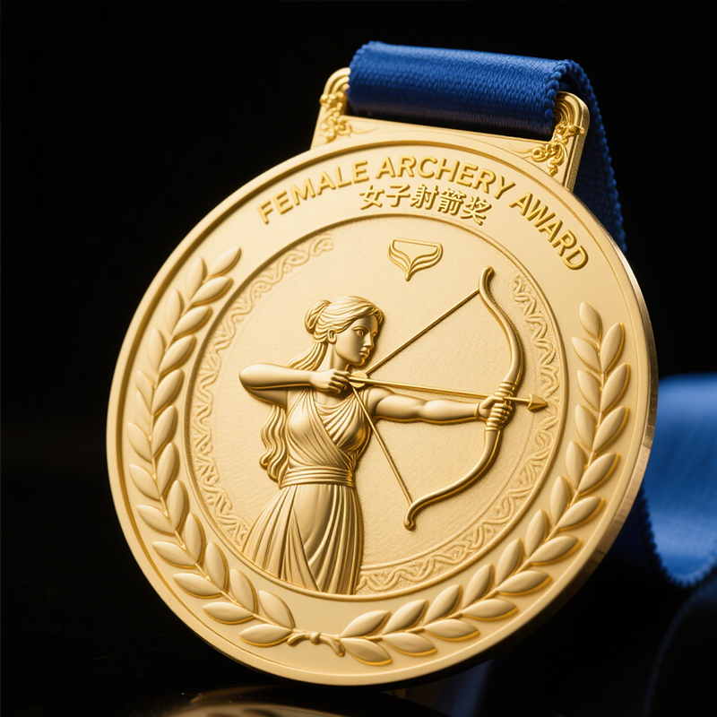 metal archery medal3
