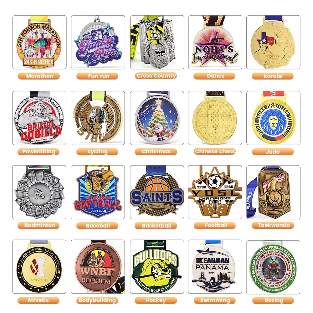 metal dance​ awards medal Supplier-03
