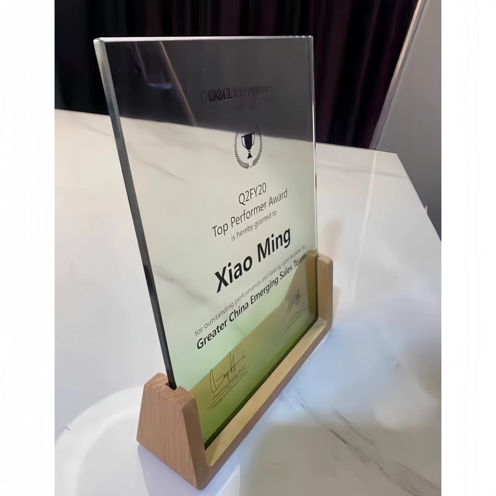 personalized glass trophy​ Manufacturers-06