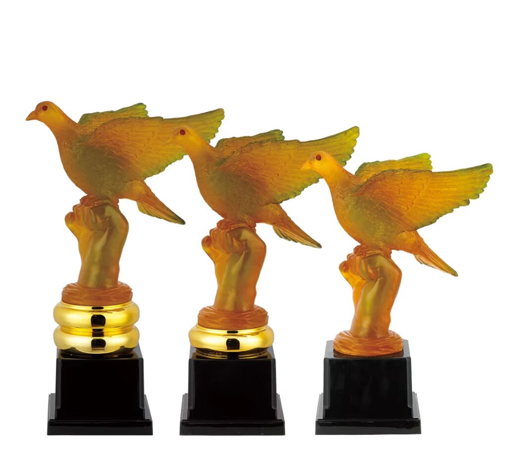 racing pigeon trophies​ 8-4