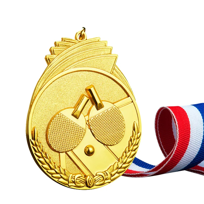 table tennis alloy medals​ 9-1