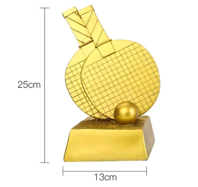 table tennis trophy​ 8-2