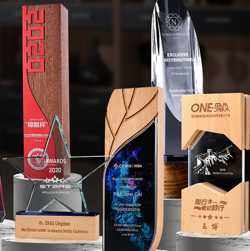 wood corporate trophies and awards​ 04