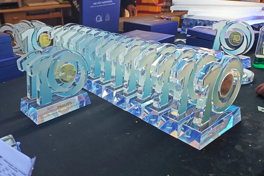 10th Anniversary Crystal Award