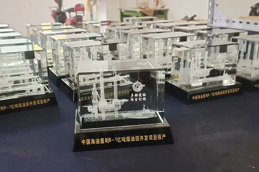 3D laser etching