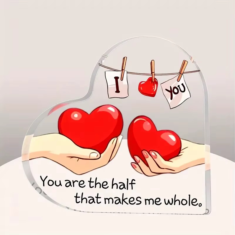 Acrylic Heart Trophy3
