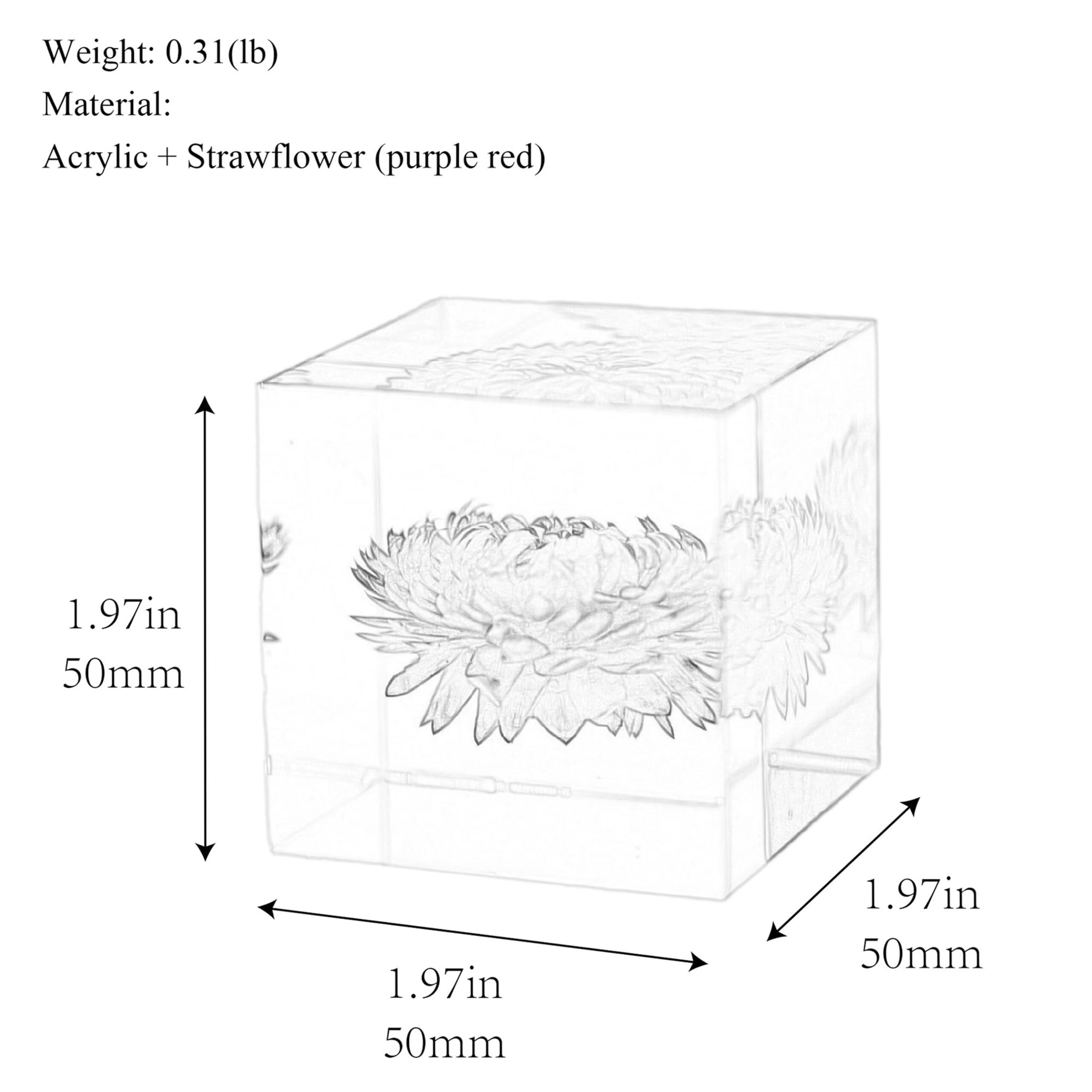 Acrylic packaging product souvenirs-07