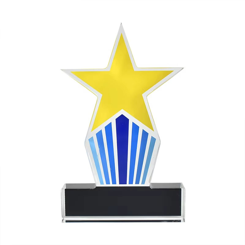 Acrylic star trophy2
