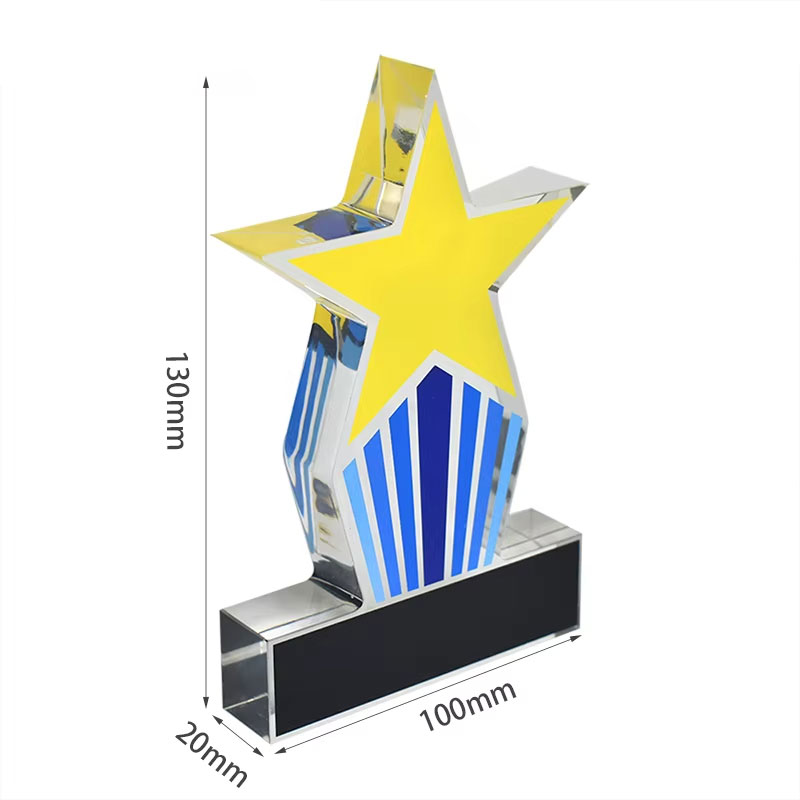 Acrylic star trophy3