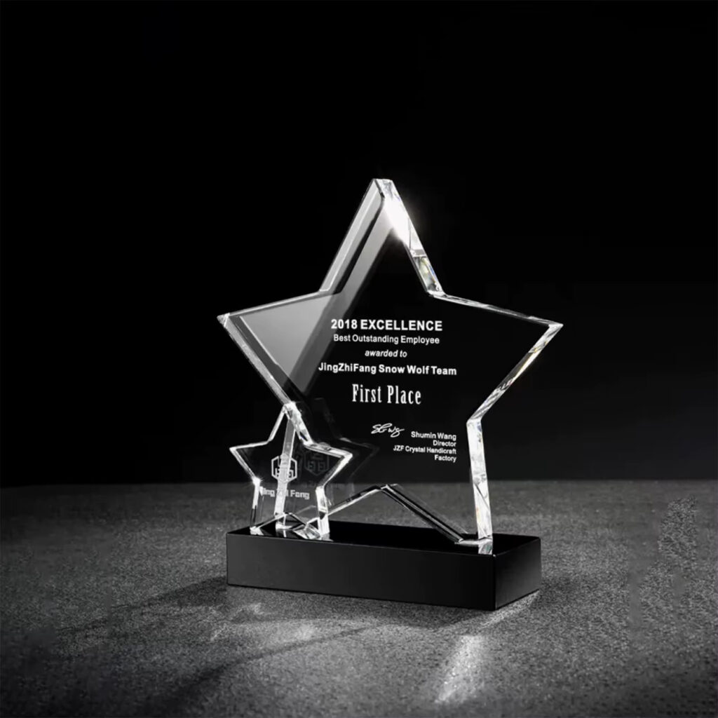 Best Employee Crystal Award1