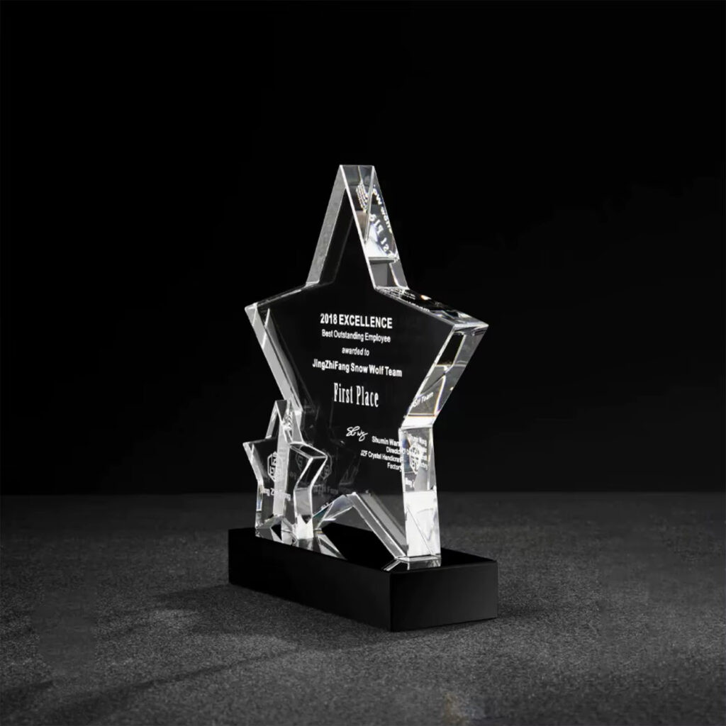 Best Employee Crystal Award2