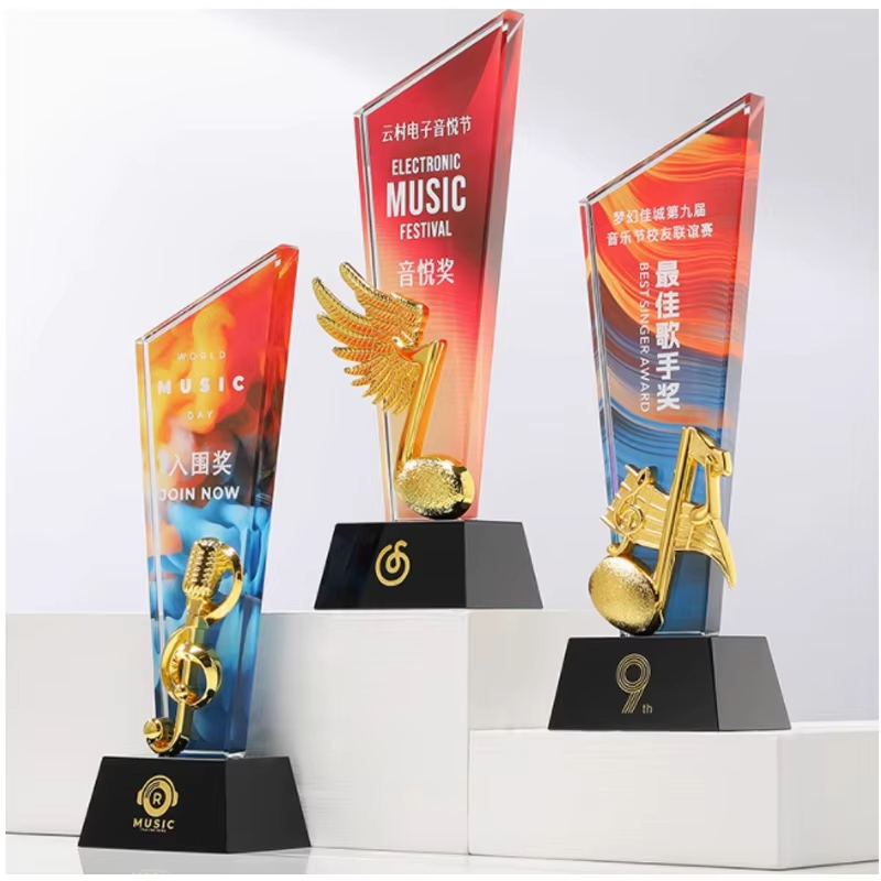 Best singer trophy custom-04