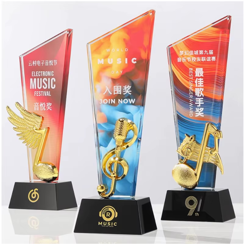 Best singer trophy custom-05