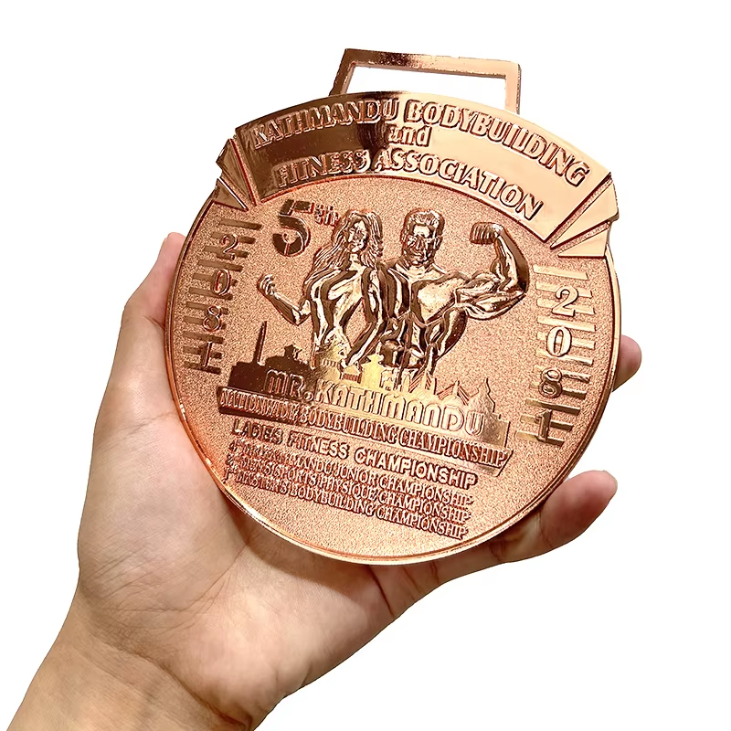 Bodybuilding Metal Medal3