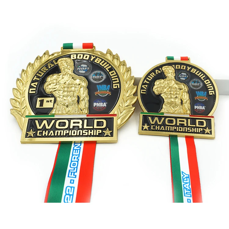 Bodybuilding gold medal design8-1