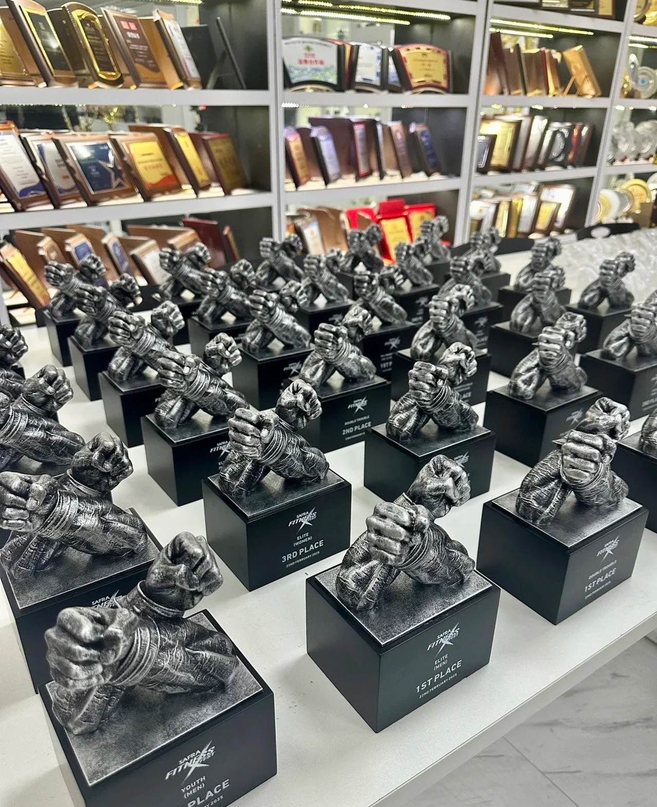 Bodybuilding trophy