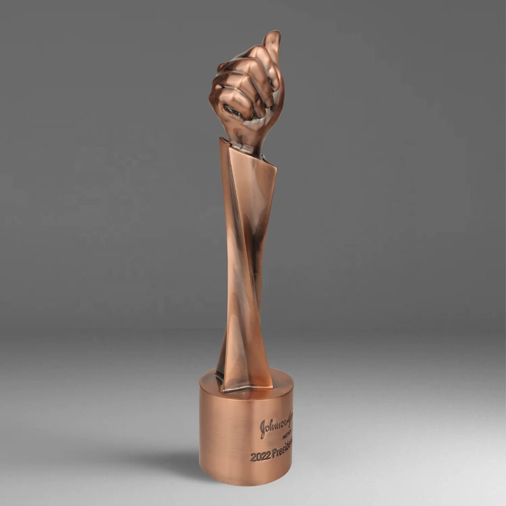 Bronze Thumbs Up Trophy2