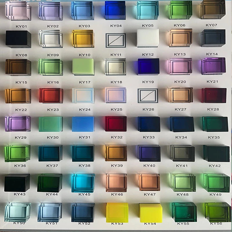 Colored crystal block trophy1