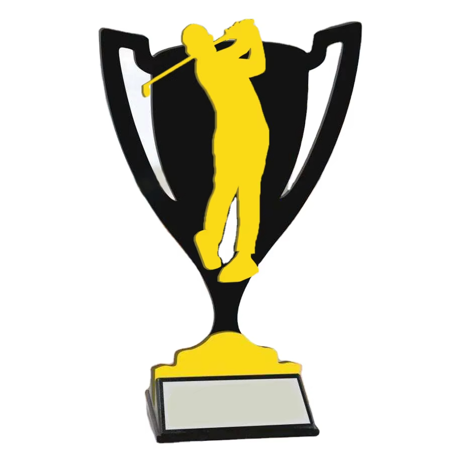 Creative Acrylic Golf Trophy-01