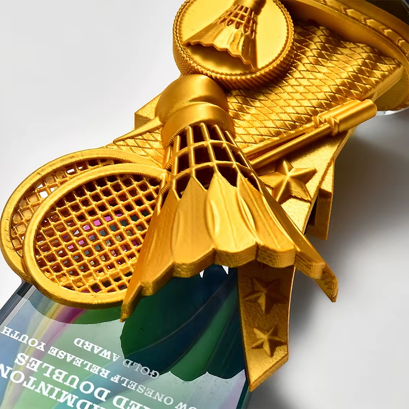 Creative badminton trophy-02