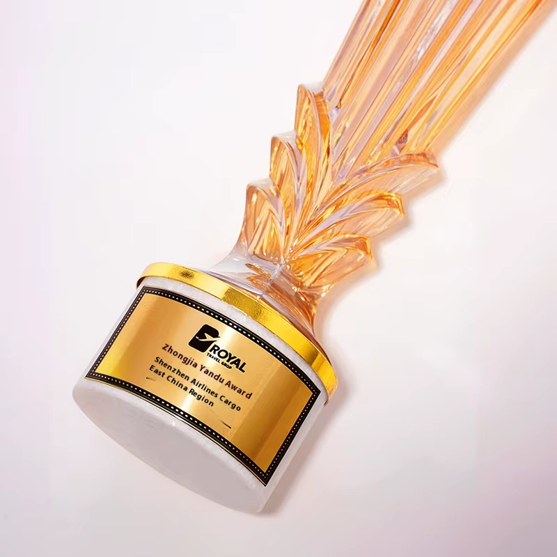 Crystal marble vase trophy-03