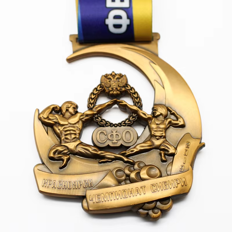 Custom Bodybuilding Competition Medals11-2