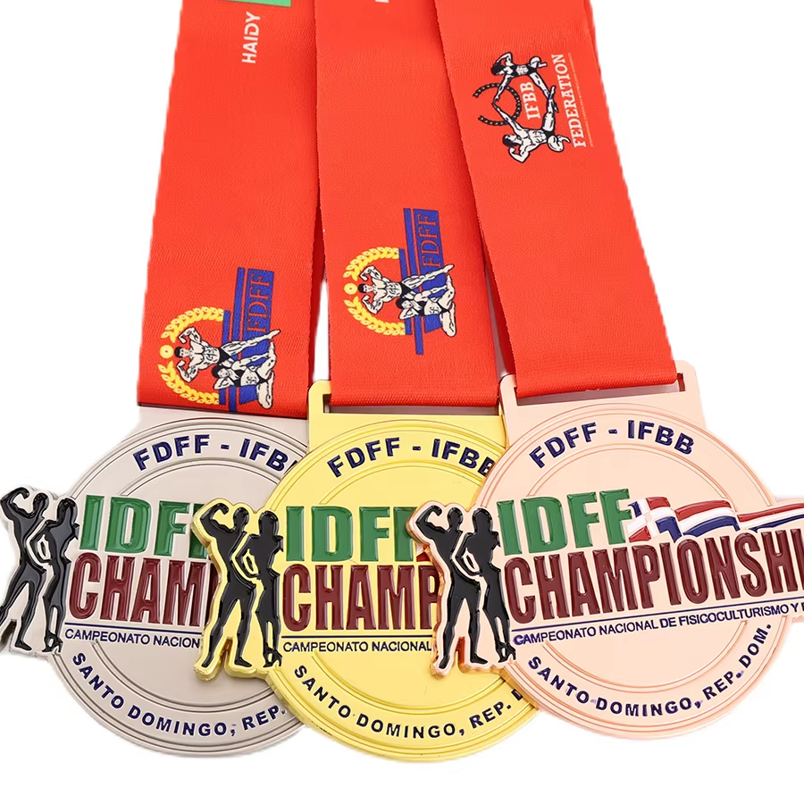 Custom Bodybuilding Competition Medals11-3