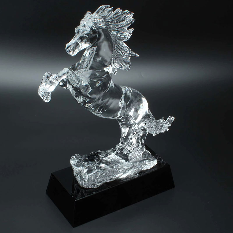 Custom Crystal Horse Statue4