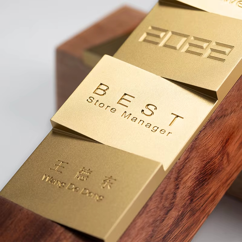 Custom wooden metal trophies1