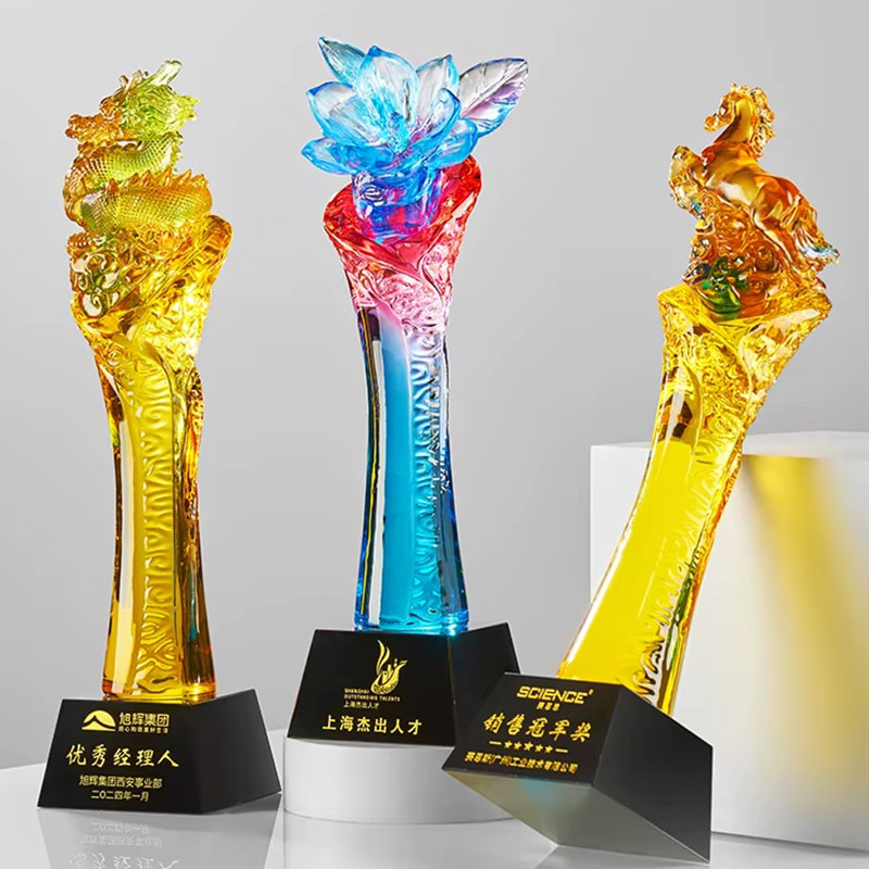 Dragon Shape Glaze Trophy Custom1