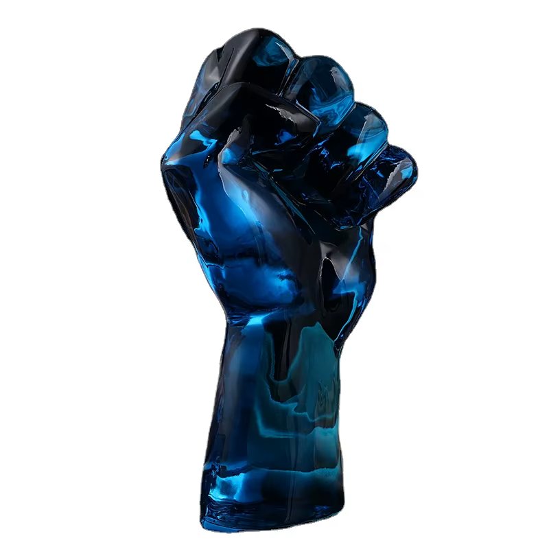 Fist Glaze Trophy Custom1