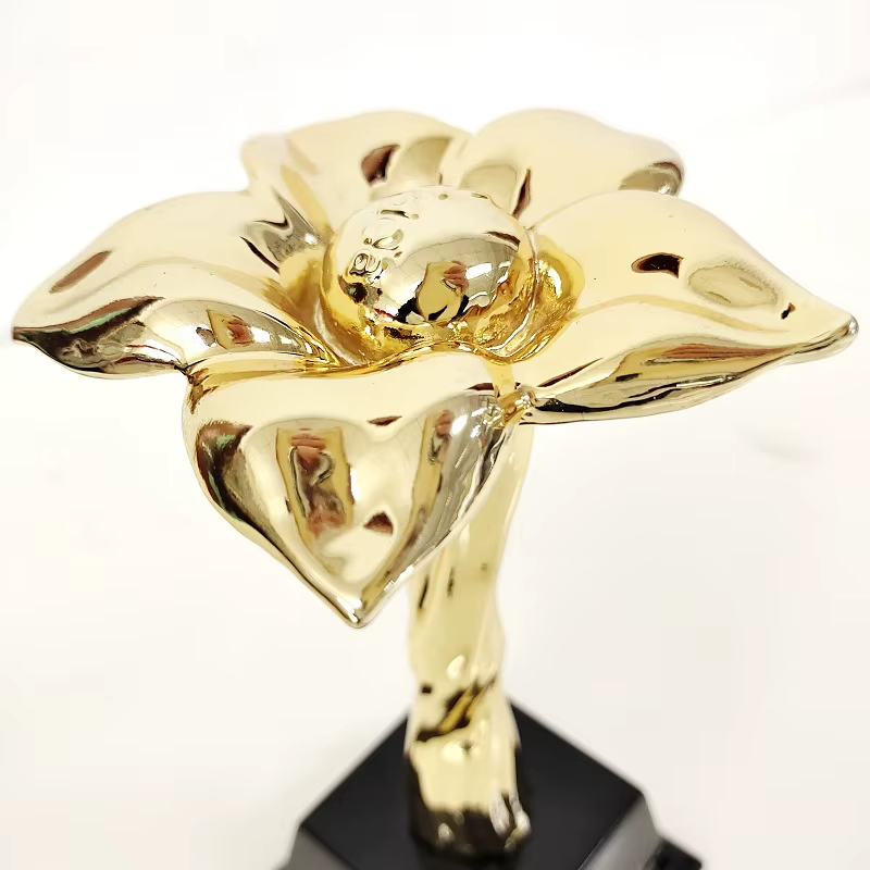 Floral Metal Trophy Custom-05