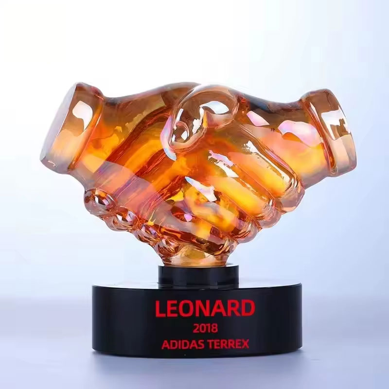 Glaze Handshake Trophy1